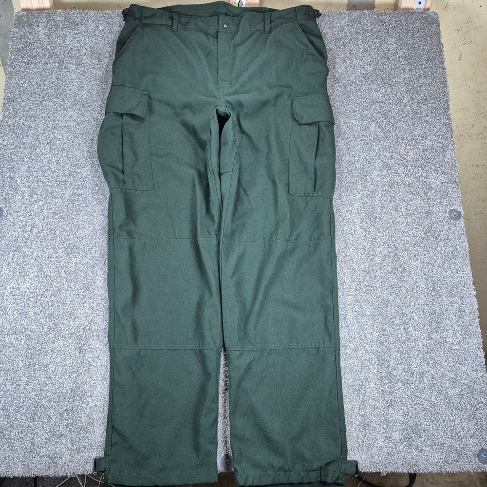 Wildland Fire Fighting Pants Mens 42x36 Green Cargo Nomex IIIA Flame Resistant